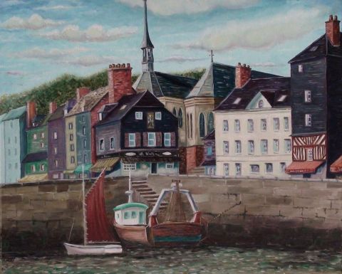 quai st Catherine Honfleur